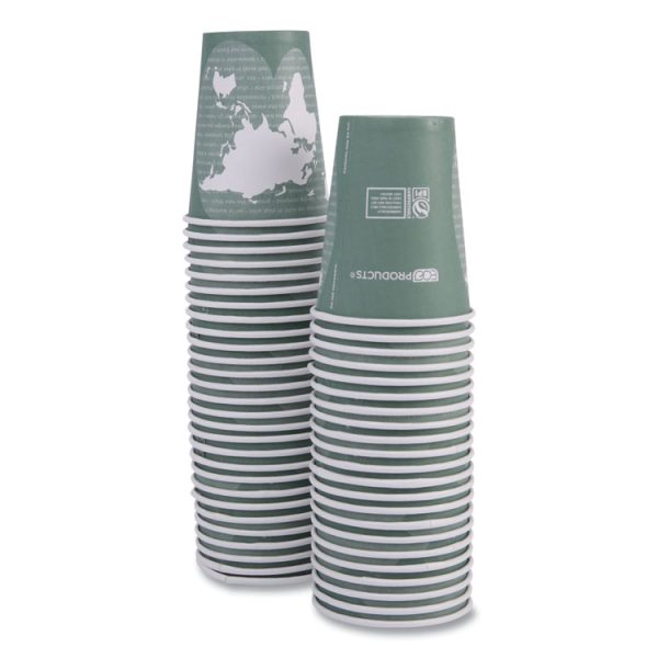 World Art Renewable And Compostable Hot Cups, 12 Oz, 50/pack, 20 Packs/carton - Image 10