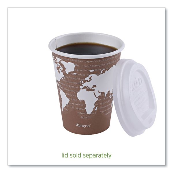 World Art Renewable And Compostable Hot Cups, 8 Oz, 50/pack, 20 Packs/carton - Image 7