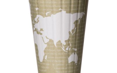 World Art Renewable And Compostable Insulated Hot Cups, Pla, 16 Oz, 40/packs, 15 Packs/carton