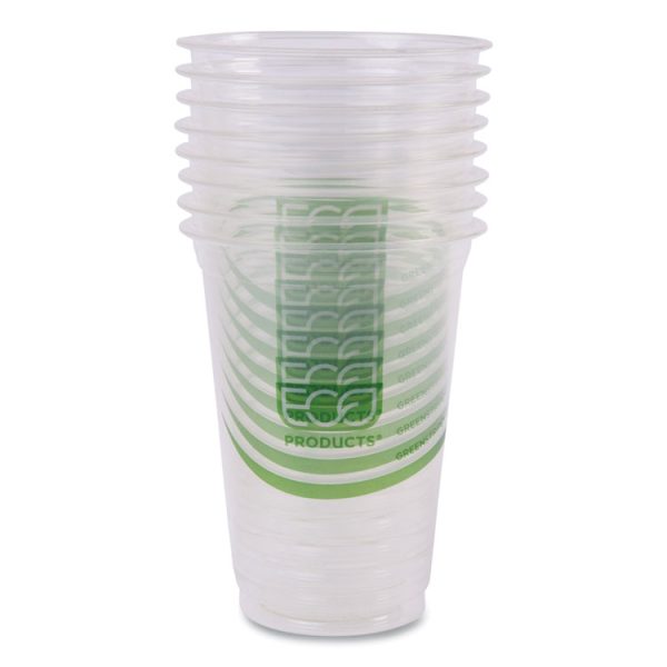 Greenstripe Renewable And Compostable Cold Cups, 16 Oz, Clear, 50/pack, 20 Packs/carton - Image 7