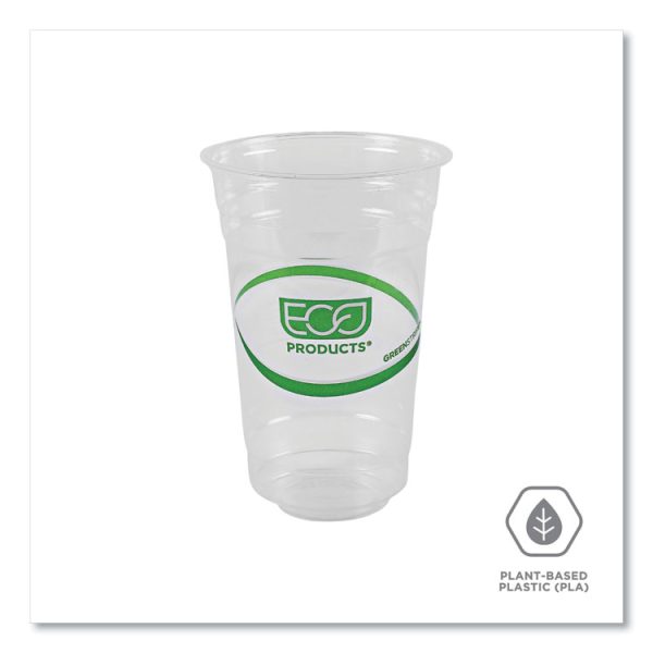 Greenstripe Renewable And Compostable Cold Cups, 20 Oz, Clear, 50/pack, 20 Packs/carton - Image 5