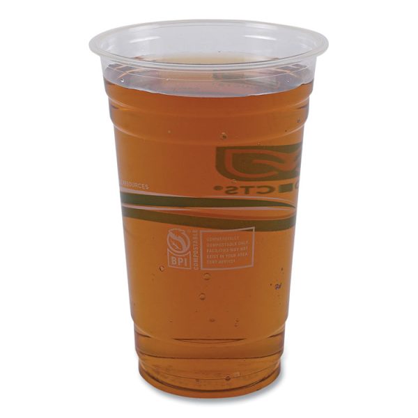 Greenstripe Renewable And Compostable Cold Cups, 20 Oz, Clear, 50/pack, 20 Packs/carton - Image 6