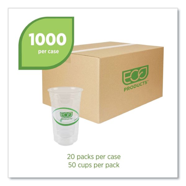 Greenstripe Renewable And Compostable Pla Cold Cups, 24 Oz, 50/pack, 20 Packs/carton - Image 2