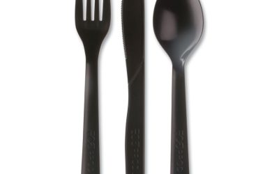 100% Recycled Content Cutlery Kit – 6″, 250/carton