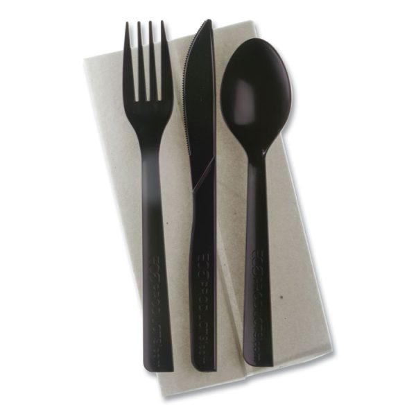 100% Recycled Content Cutlery Kit - 6", 250/carton - Image 2