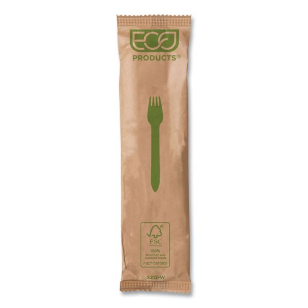 Wood Cutlery, Fork, Natural, 500/Carton - Image 4