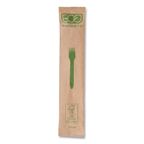 Wood Cutlery, Fork, Natural, 500/Carton - Image 5