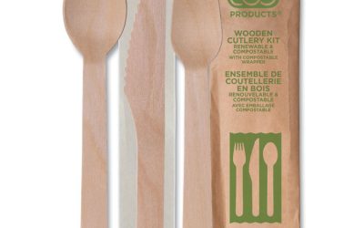 Wood Cutlery, Fork/Knife/Spoon/Napkin, Natural, 500/Carton