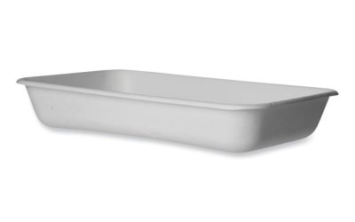 WorldView Renewable Sugarcane Containers, 10 x 4 x 7, White, 150/Carton