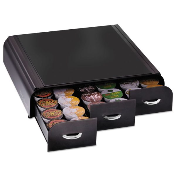 Anchor 36 Capacity Coffee Pod Drawer, 13.46 x 12.87 x 2.72, Black - Image 3