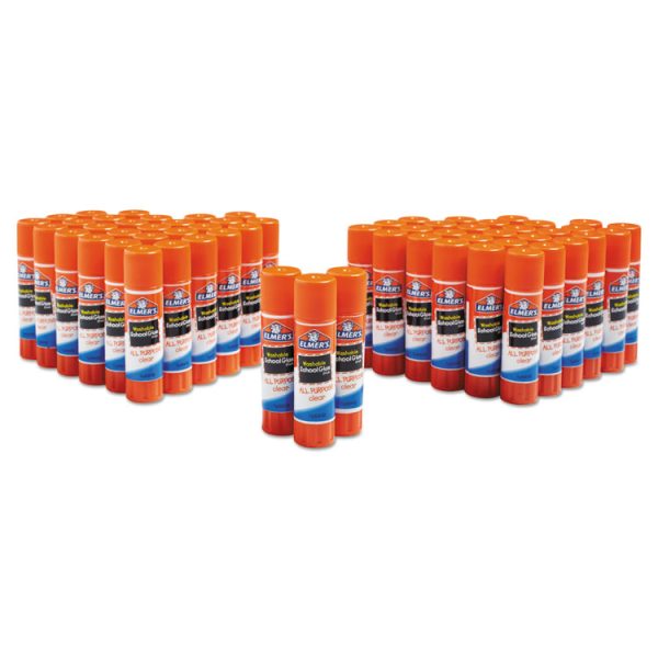 Washable School Glue Sticks, 0.24 Oz, Applies And Dries Clear, 60/box - Image 4