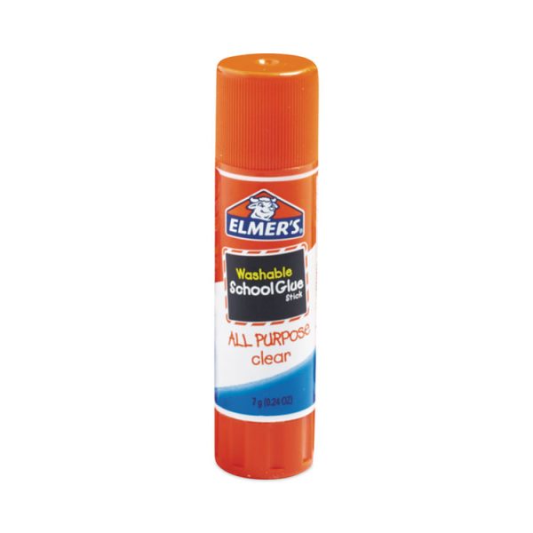 Washable School Glue Sticks, 0.24 Oz, Applies And Dries Clear, 60/box - Image 2