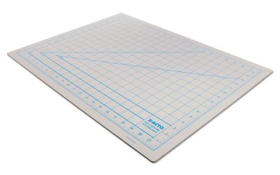 Self-Healing Cutting Mat, Nonslip Bottom, 1″ Grid, 18 X 24, Gray