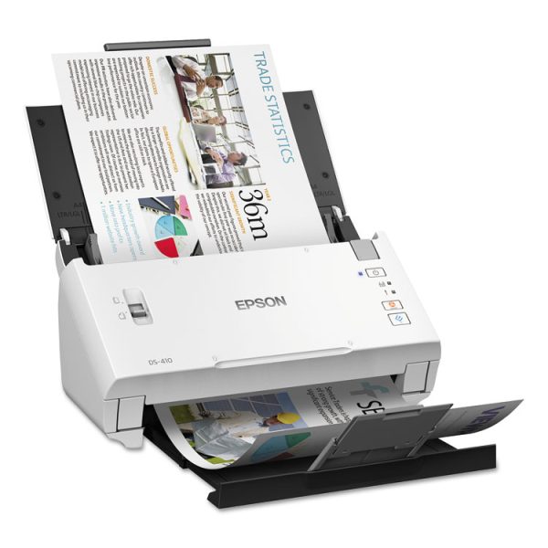 Ds-410 Document Scanner, 600 Dpi Optical Resolution, 50-Sheet Duplex Auto Document Feeder - Image 8