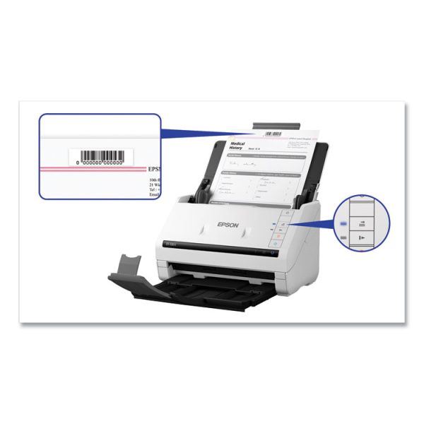 Ds-530 Ii Color Duplex Document Scanner, 600 Dpi Optical Resolution, 50-Sheet Duplex Auto Document Feeder - Image 6