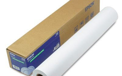 Double Weight Matte Paper, 8 Mil, 24″ X 82 Ft, Matte White