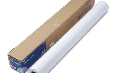 Non-Glare Matte Surface Paper, 2″ Core, 8.3 Mil, 36″ X 82 Ft, Matte White