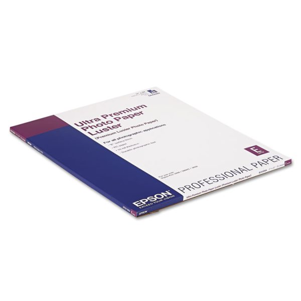 Ultra Premium Photo Paper, 10 Mil, 17 X 22, Luster White, 25/pack - Image 2