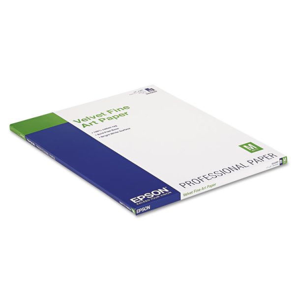 Velvet Fine Art Paper, 17 X 22, White, 25/pack - Image 2