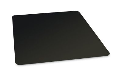 Floor+Mate, For Hard Floor to Medium Pile Carpet up to 0.75″, 36 x 48, Black