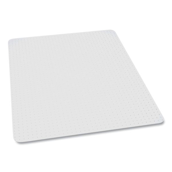 EverLife Light Use Chair Mat for Flat Pile Carpet, Rectangular, 36 x 44, Clear - Image 7