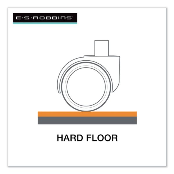 EverLife Chair Mat for Hard Floors, Light Use, Rectangular, 46 x 60, Clear - Image 2
