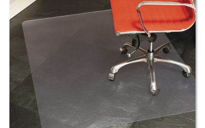 EverLife Chair Mat for Hard Floors, Heavy Use, Rectangular, 46 x 60, Clear