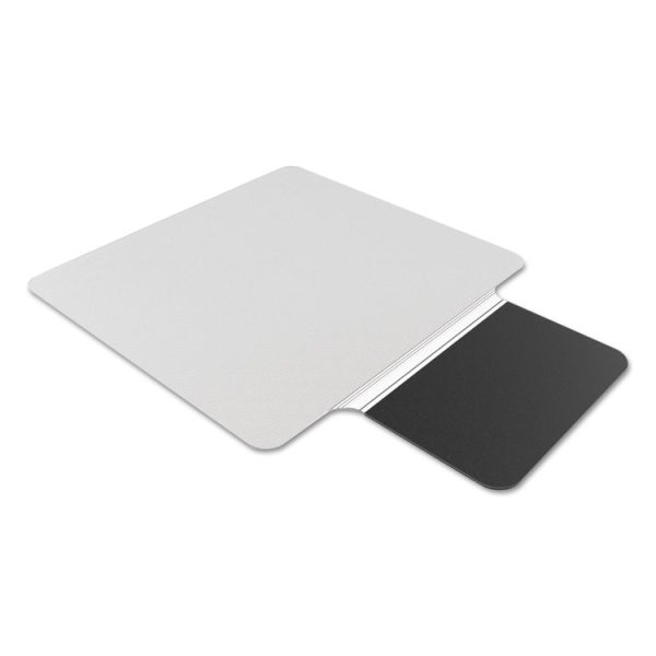 Sit Or Stand Mat For Carpet Or Hard Floors, 36 X 53 With Lip, Clear/black - Image 5