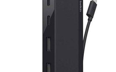 USB C 4 Port Mini Hub