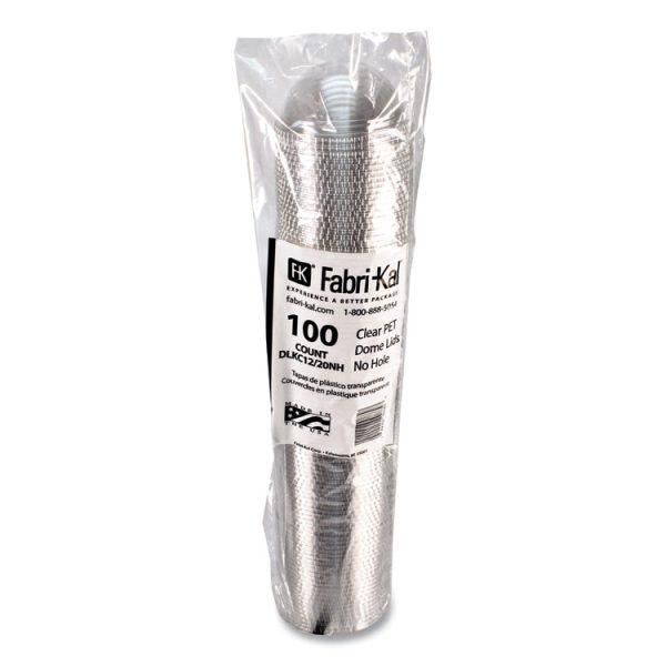 Dome Plas Lid F/9Oz-20Oz  W/1In Hole Cle 10/100 - Image 3