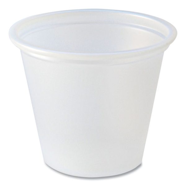 Portion Cups, 1 Oz, Translucent, 250/sleeve, 10 Sleeve/carton