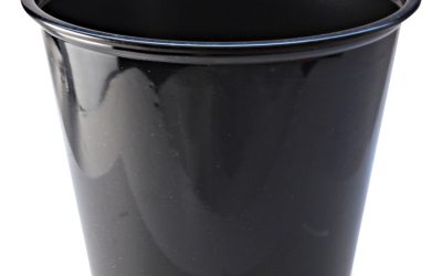 Portion Cups, 5.5 oz, Black, 125/Sleeve, 20 Sleeves/Carton