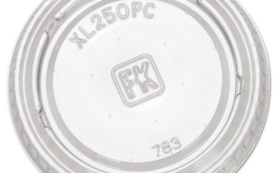Portion Cup Lids, Fits 1.5 Oz To 2.5 Oz Cups, Clear, 125/sleeve, 20 Sleeves/carton