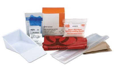 BBP Spill Cleanup Kit, 3.63 x 2.25 x 4.31