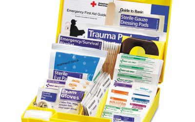 Essentials First Aid Kit For 5 People, 138 Pieces, Plastic Case