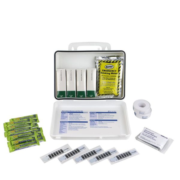 Unitized OSHA Compliant Heat Stress Kit, 26 Pieces, Plastic case - Image 4
