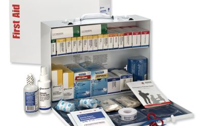 Ansi 2015 Class B+ Type I And Ii Industrial First Aid Kit For 75 People, 446 Pieces, Metal Case