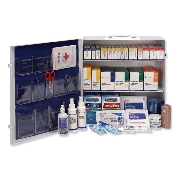 Ansi 2015 Class A+ Type I And Ii Industrial First Aid Kit 100 People, 676 Pieces, Metal Case - Image 2