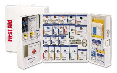 Ansi 2015 Smartcompliance General Business First Aid Station, 50 People, 202 Pieces, Plastic Case