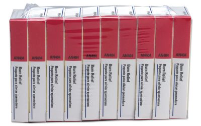 Burn Treatment Pack Refills For Ansi-Compliant First Aid Kits/cabinets, 60/pack