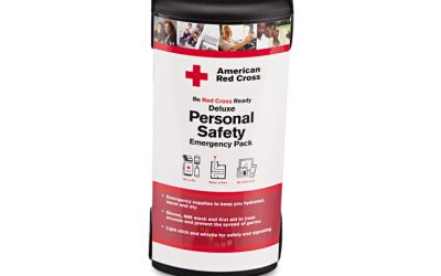 Deluxe Personal Safety Emergency Pack, 31 Pieces, 3.88 x 2.88 x 8.25