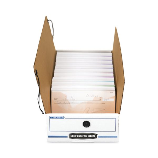 Liberty Check And Form Boxes, 9.25" X 23.75" X 4.25", White/blue, 12/carton - Image 7