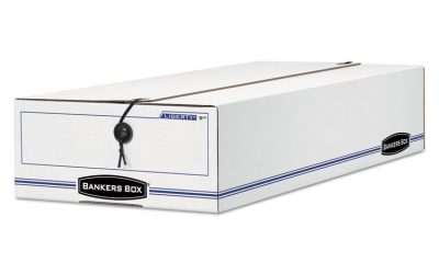 Liberty Check And Form Boxes, 6.25″ X 24″ X 4.5″, White/blue, 12/carton