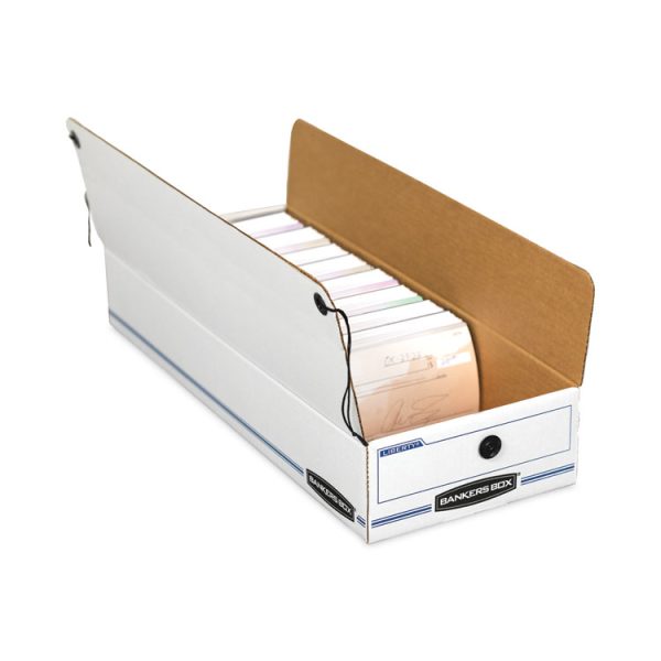 Liberty Check And Form Boxes, 9.5" X 23.75" X 4.5", White/blue, 12/carton - Image 5