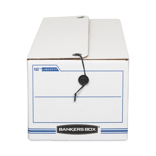 Liberty Check And Form Boxes, 9" X 24.25" X 7.5", White/blue, 12/carton - Image 2