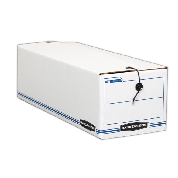 Liberty Check And Form Boxes, 9.75" X 23.75" X 6.25", White/blue, 12/carton - Image 7