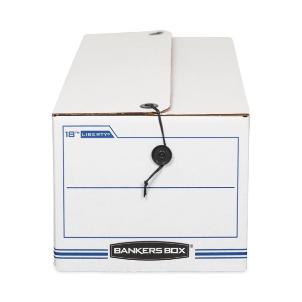 Liberty Check And Form Boxes, 9.75" X 23.75" X 6.25", White/blue, 12/carton - Image 2