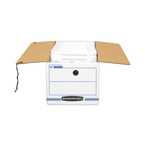 Liberty Check And Form Boxes, 9.75" X 23.75" X 6.25", White/blue, 12/carton - Image 3
