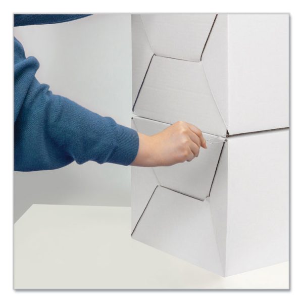 Stor/drawer Steel Plus Extra Space-Savings Storage Drawers, Letter Files, 14" X 25.5" X 11.5", White/blue, 6/carton - Image 5