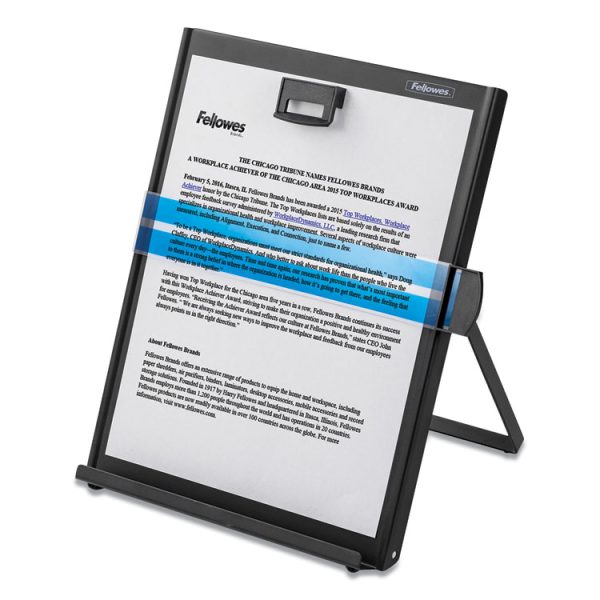 Metal Copyholder, 200 Sheet Capacity, Steel, Black - Image 4